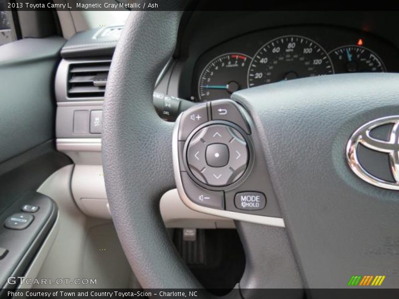 Magnetic Gray Metallic / Ash 2013 Toyota Camry L