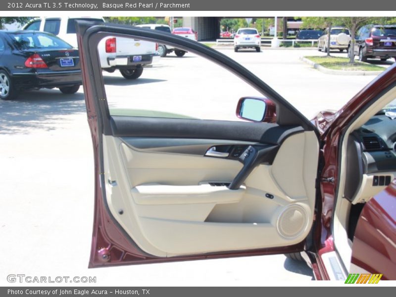 Basque Red Pearl / Parchment 2012 Acura TL 3.5 Technology