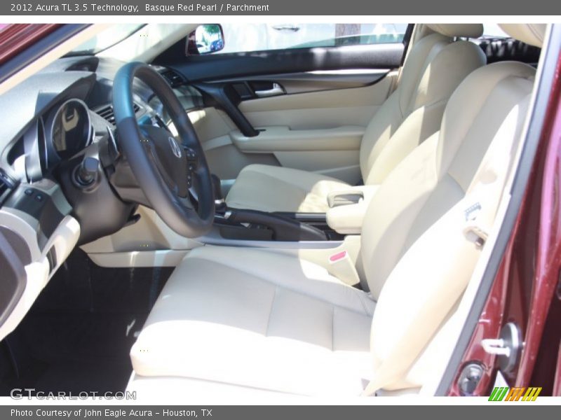 Basque Red Pearl / Parchment 2012 Acura TL 3.5 Technology
