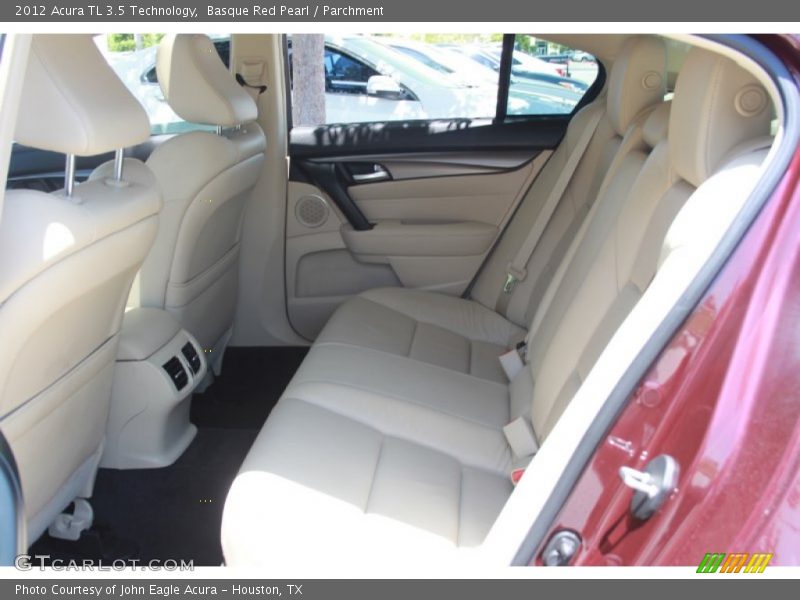 Basque Red Pearl / Parchment 2012 Acura TL 3.5 Technology