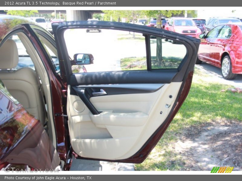 Basque Red Pearl / Parchment 2012 Acura TL 3.5 Technology