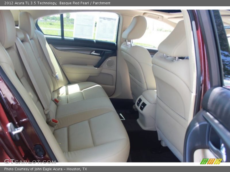 Basque Red Pearl / Parchment 2012 Acura TL 3.5 Technology