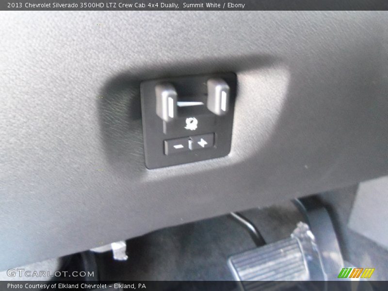 Summit White / Ebony 2013 Chevrolet Silverado 3500HD LTZ Crew Cab 4x4 Dually