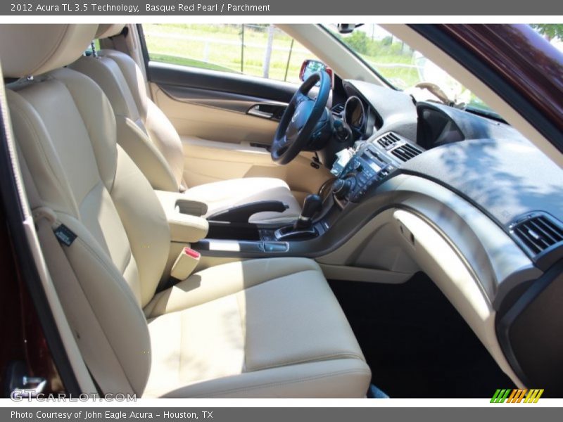 Basque Red Pearl / Parchment 2012 Acura TL 3.5 Technology