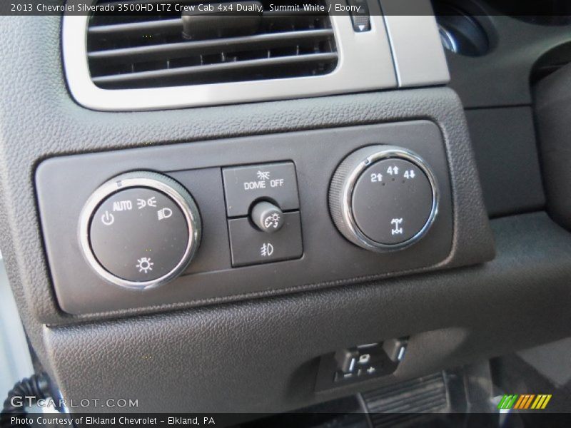 Summit White / Ebony 2013 Chevrolet Silverado 3500HD LTZ Crew Cab 4x4 Dually