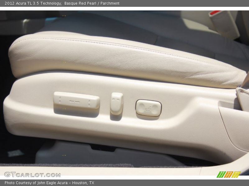 Basque Red Pearl / Parchment 2012 Acura TL 3.5 Technology
