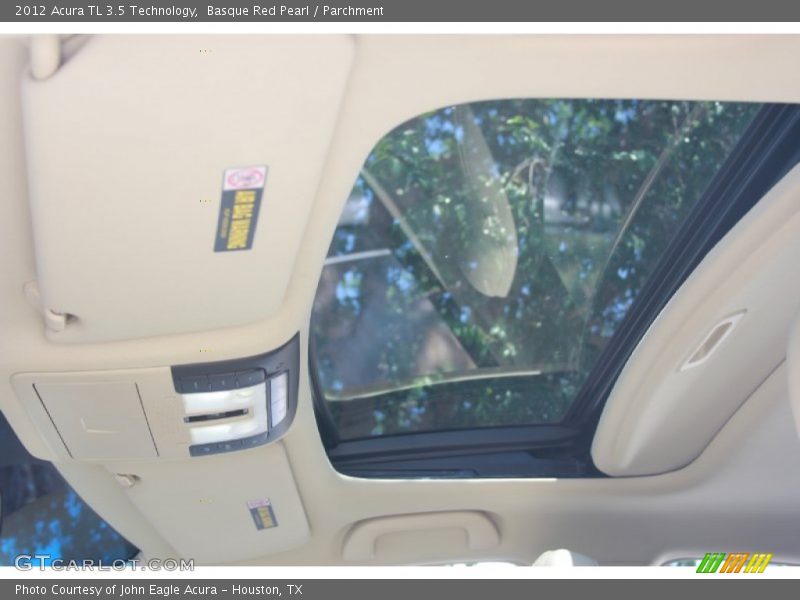 Basque Red Pearl / Parchment 2012 Acura TL 3.5 Technology