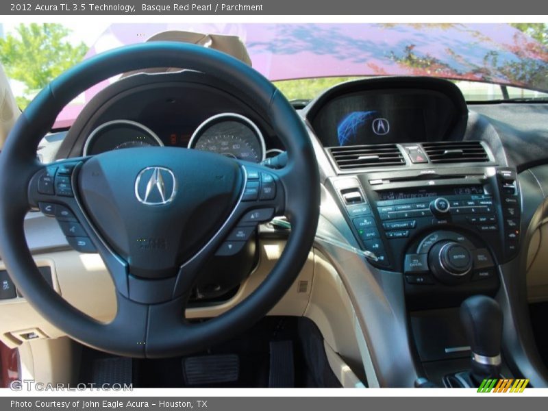 Basque Red Pearl / Parchment 2012 Acura TL 3.5 Technology