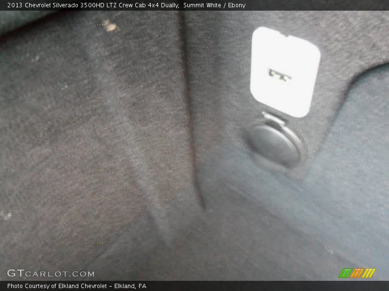 Summit White / Ebony 2013 Chevrolet Silverado 3500HD LTZ Crew Cab 4x4 Dually