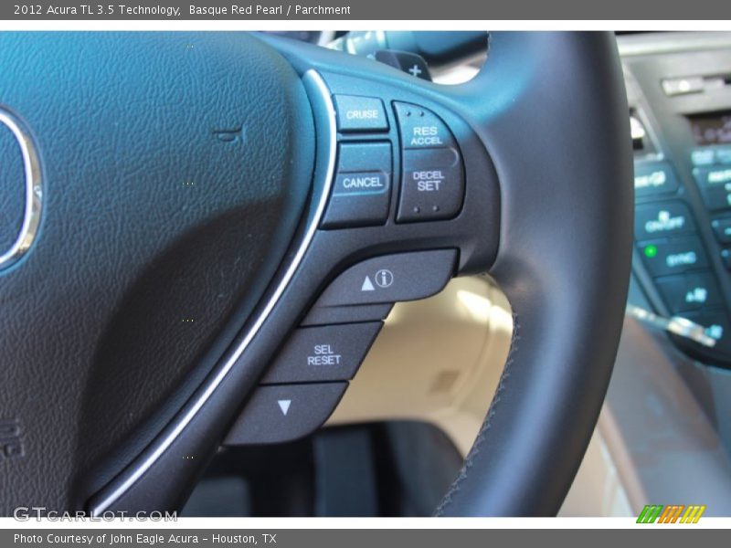 Basque Red Pearl / Parchment 2012 Acura TL 3.5 Technology
