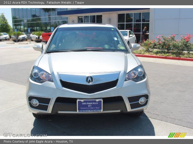 Palladium Metallic / Taupe 2012 Acura RDX Technology