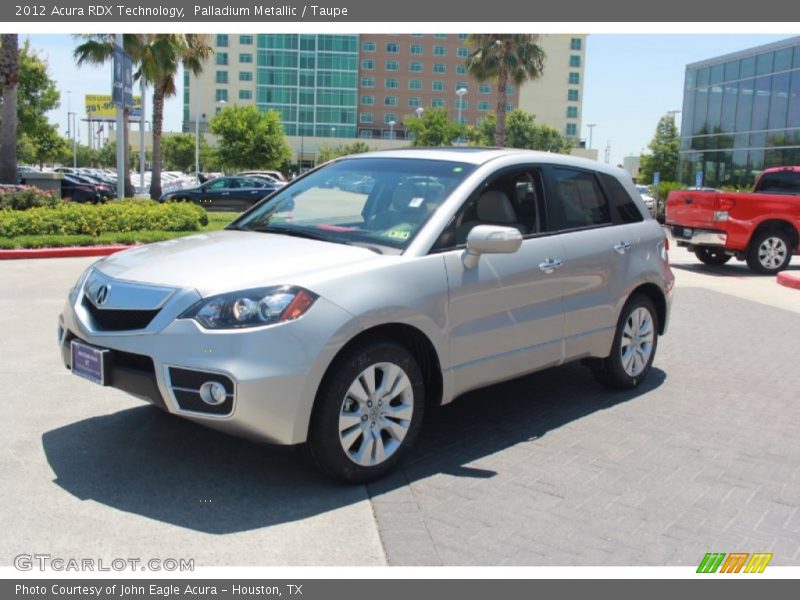 Palladium Metallic / Taupe 2012 Acura RDX Technology