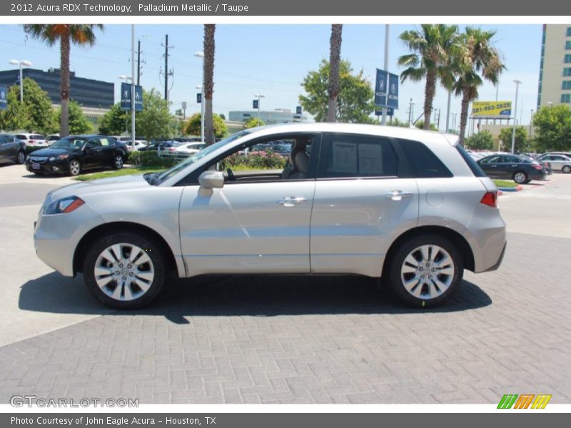 Palladium Metallic / Taupe 2012 Acura RDX Technology