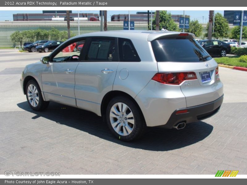 Palladium Metallic / Taupe 2012 Acura RDX Technology