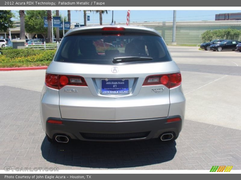 Palladium Metallic / Taupe 2012 Acura RDX Technology