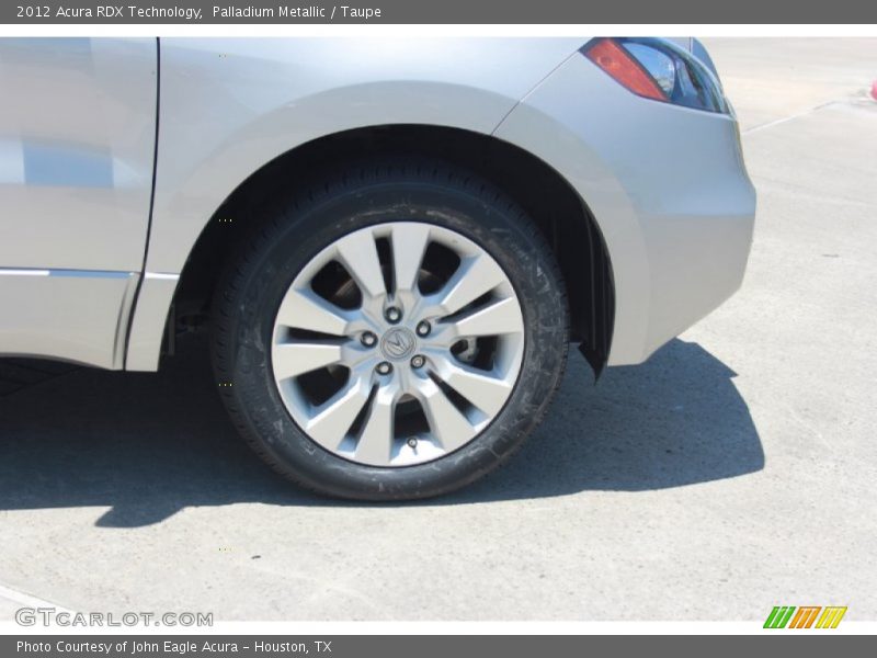 Palladium Metallic / Taupe 2012 Acura RDX Technology