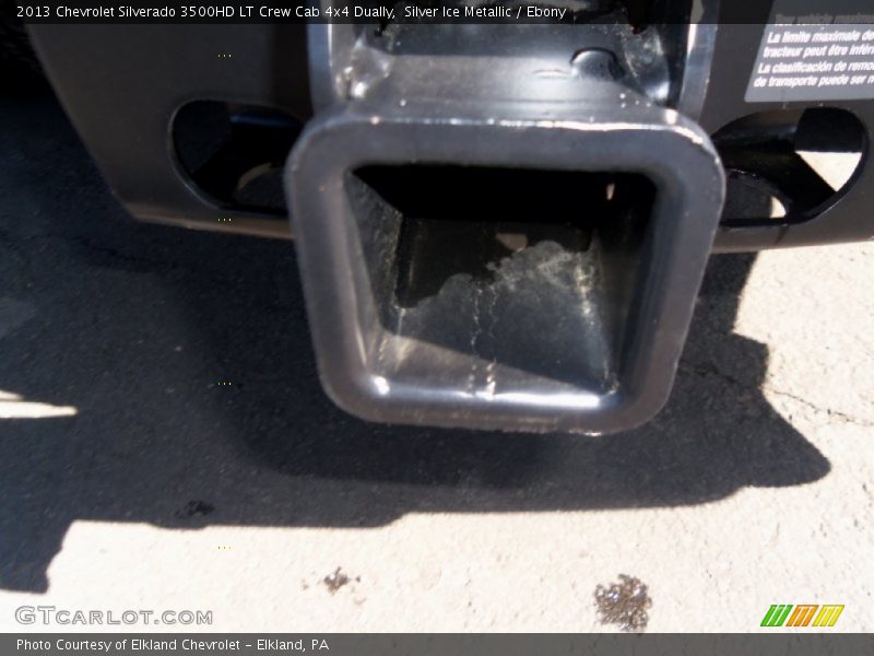 Silver Ice Metallic / Ebony 2013 Chevrolet Silverado 3500HD LT Crew Cab 4x4 Dually