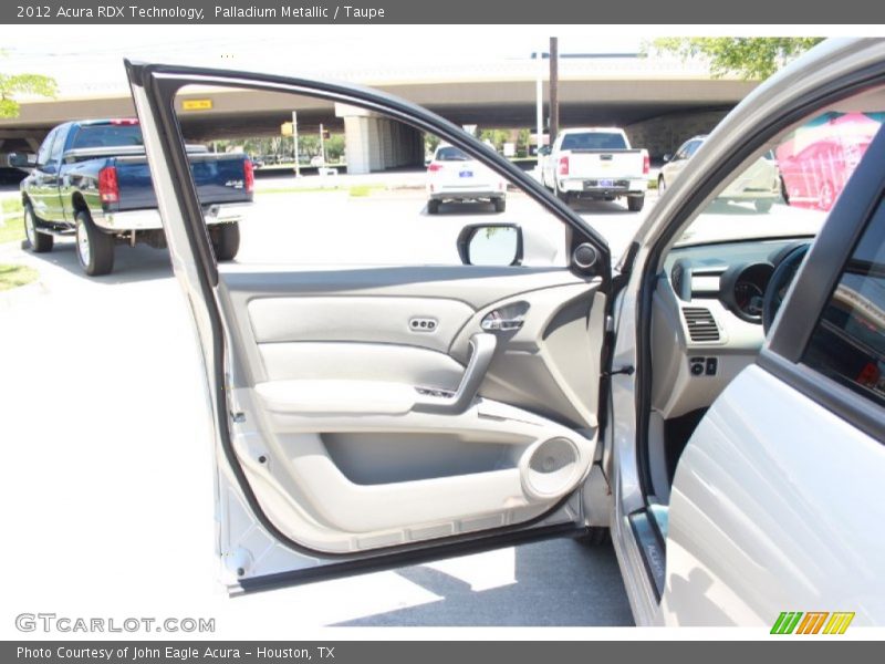 Palladium Metallic / Taupe 2012 Acura RDX Technology