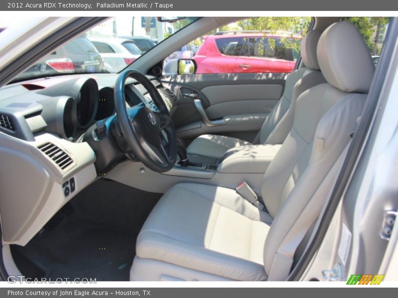 Palladium Metallic / Taupe 2012 Acura RDX Technology