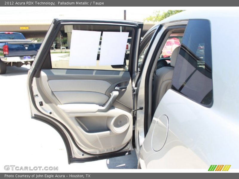 Palladium Metallic / Taupe 2012 Acura RDX Technology