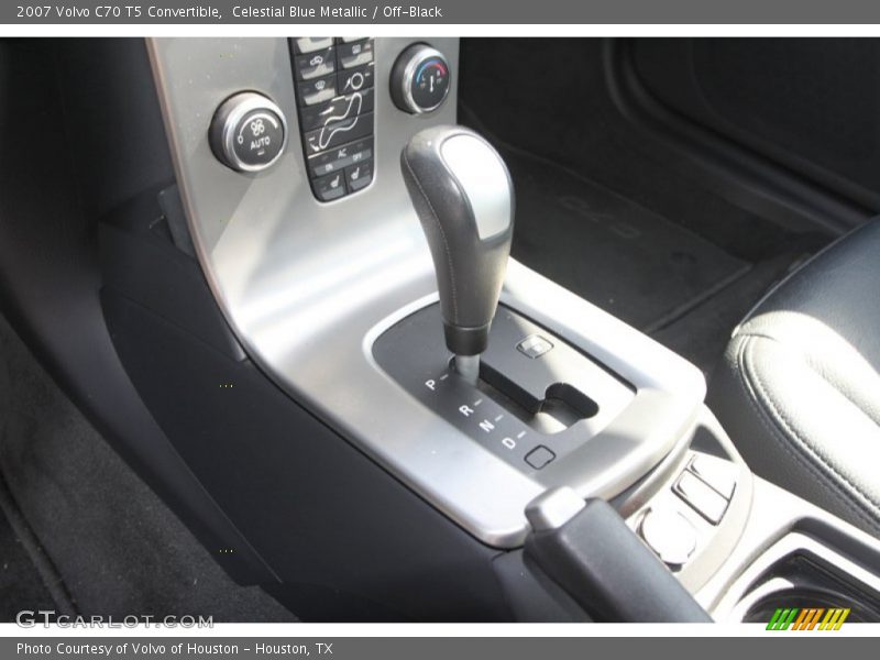 Celestial Blue Metallic / Off-Black 2007 Volvo C70 T5 Convertible