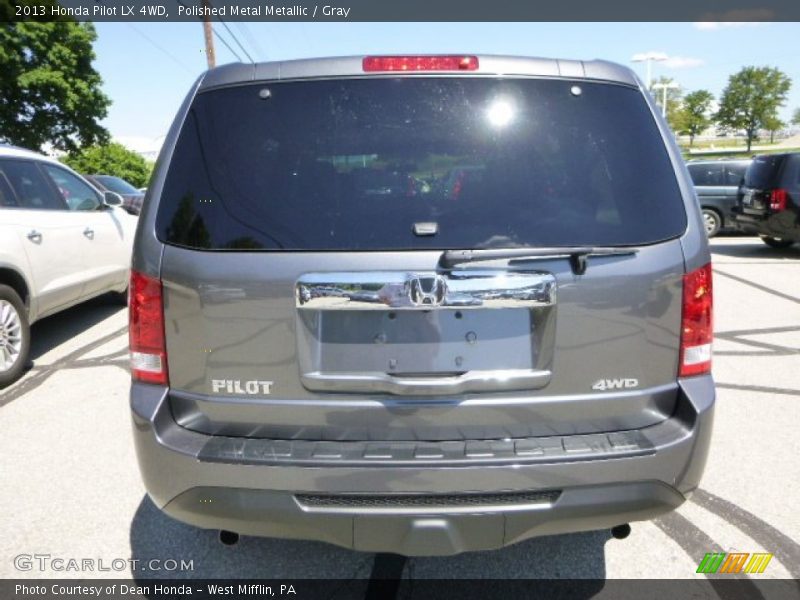 Polished Metal Metallic / Gray 2013 Honda Pilot LX 4WD