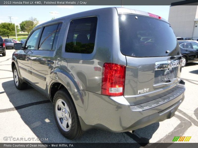 Polished Metal Metallic / Gray 2013 Honda Pilot LX 4WD