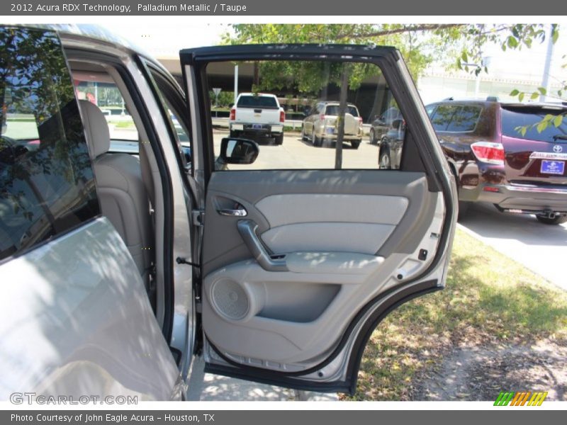 Palladium Metallic / Taupe 2012 Acura RDX Technology