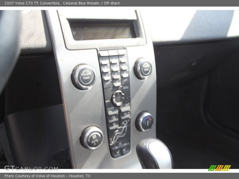 Celestial Blue Metallic / Off-Black 2007 Volvo C70 T5 Convertible