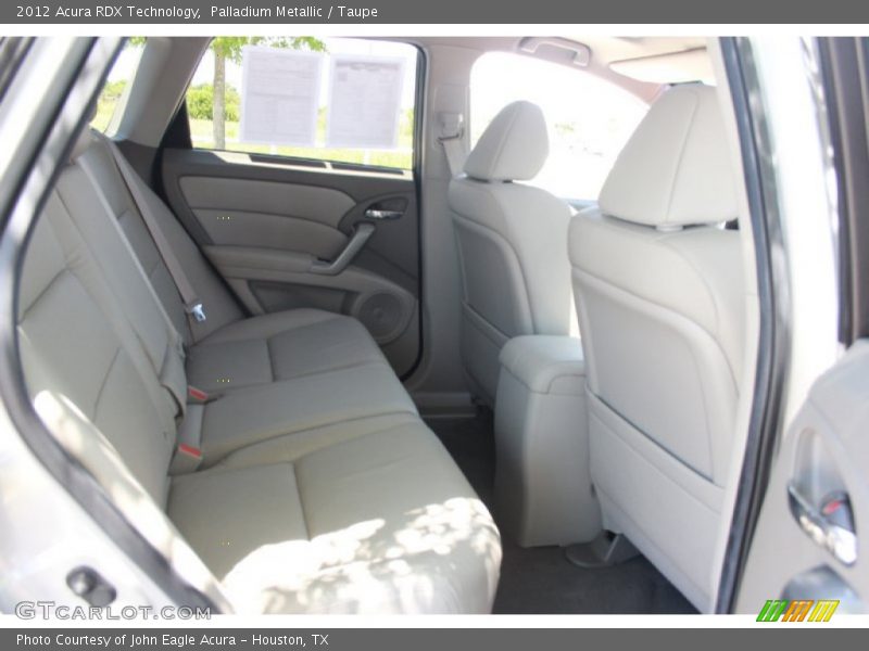 Palladium Metallic / Taupe 2012 Acura RDX Technology