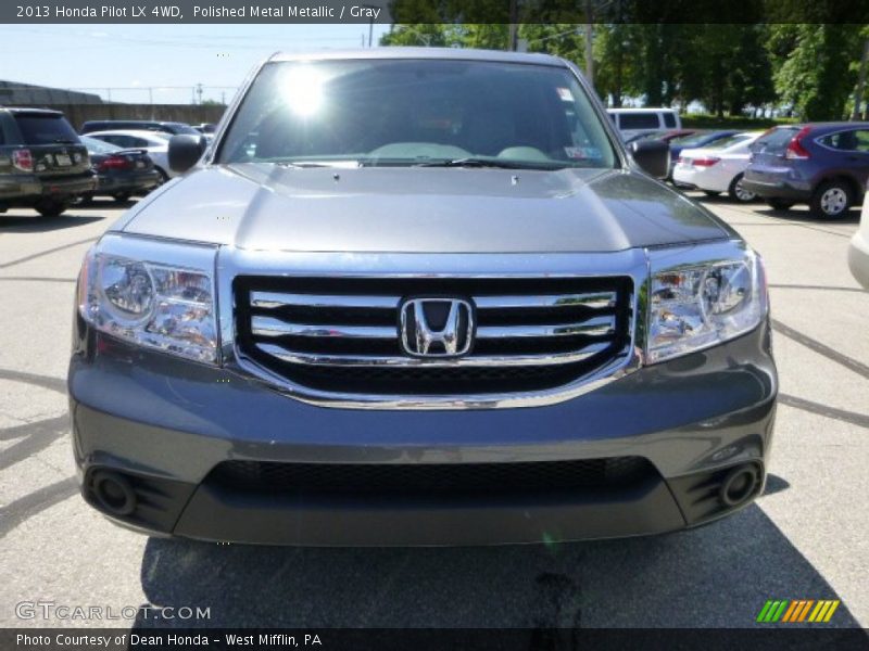 Polished Metal Metallic / Gray 2013 Honda Pilot LX 4WD