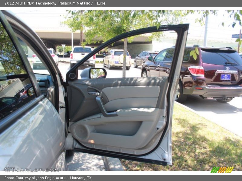 Palladium Metallic / Taupe 2012 Acura RDX Technology