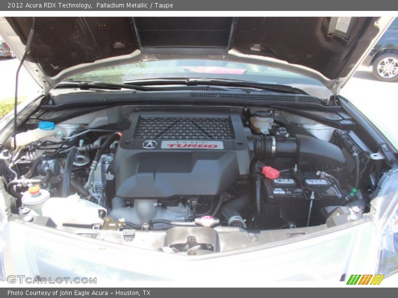 Palladium Metallic / Taupe 2012 Acura RDX Technology