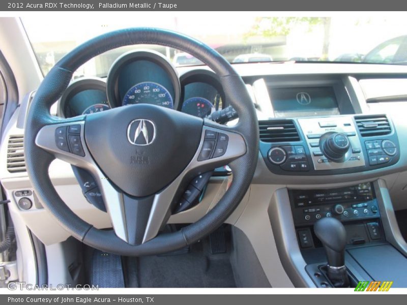 Palladium Metallic / Taupe 2012 Acura RDX Technology