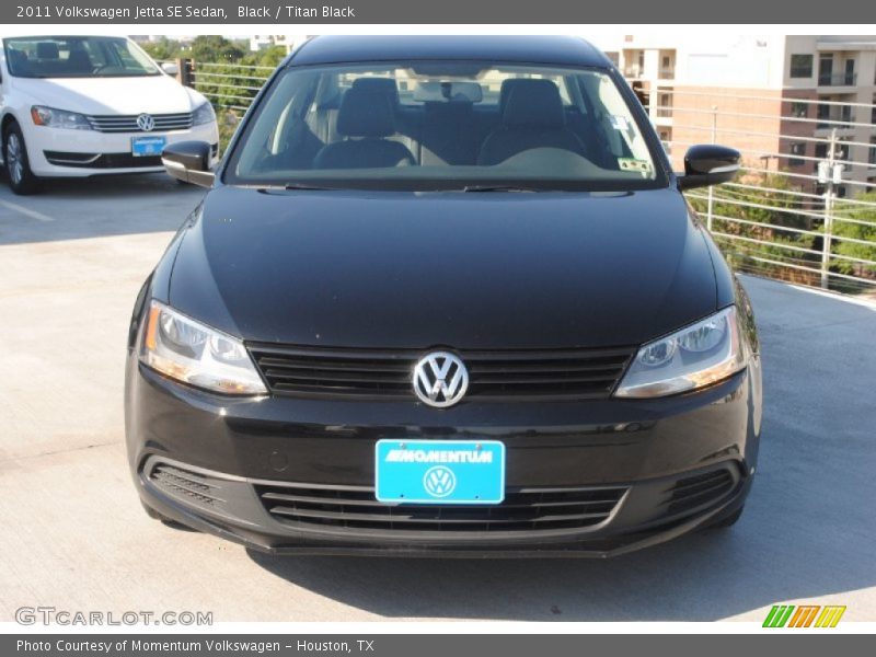 Black / Titan Black 2011 Volkswagen Jetta SE Sedan