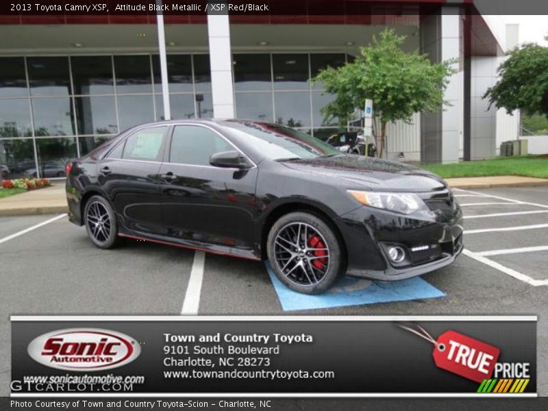 Attitude Black Metallic / XSP Red/Black 2013 Toyota Camry XSP