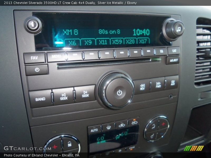 Audio System of 2013 Silverado 3500HD LT Crew Cab 4x4 Dually