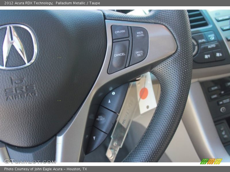 Palladium Metallic / Taupe 2012 Acura RDX Technology