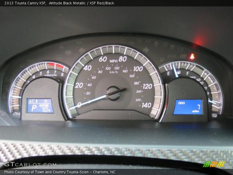  2013 Camry XSP XSP Gauges