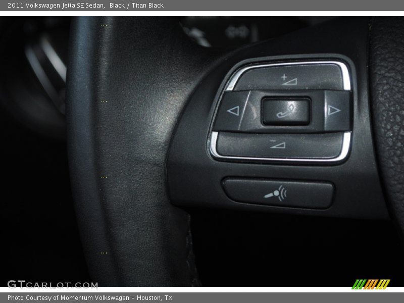 Black / Titan Black 2011 Volkswagen Jetta SE Sedan