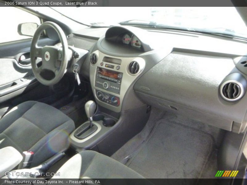 Dashboard of 2006 ION 3 Quad Coupe