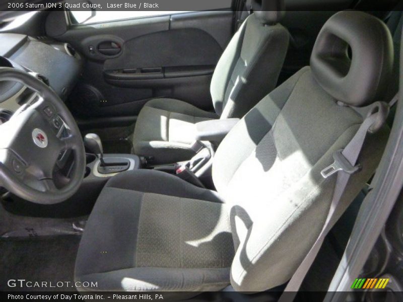 Front Seat of 2006 ION 3 Quad Coupe