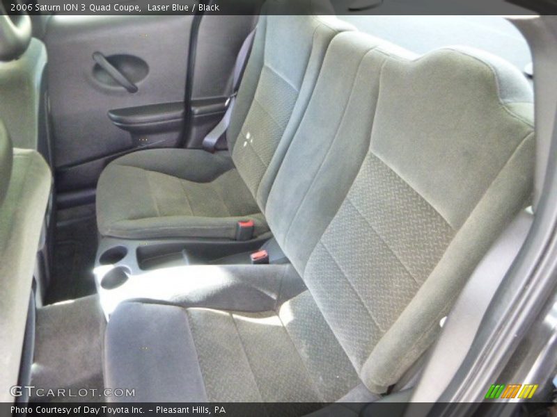 Rear Seat of 2006 ION 3 Quad Coupe