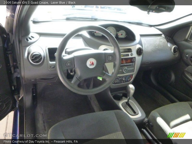 Dashboard of 2006 ION 3 Quad Coupe
