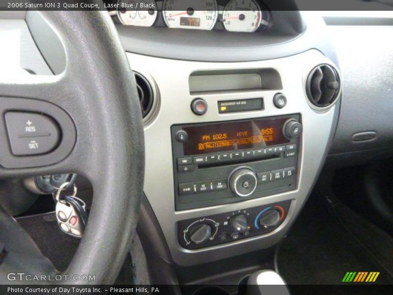 Controls of 2006 ION 3 Quad Coupe