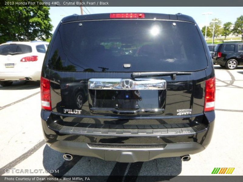 Crystal Black Pearl / Black 2013 Honda Pilot Touring 4WD