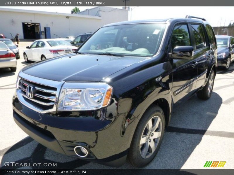 Crystal Black Pearl / Black 2013 Honda Pilot Touring 4WD