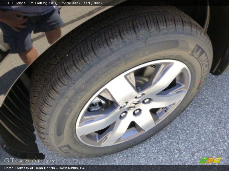 Crystal Black Pearl / Black 2013 Honda Pilot Touring 4WD