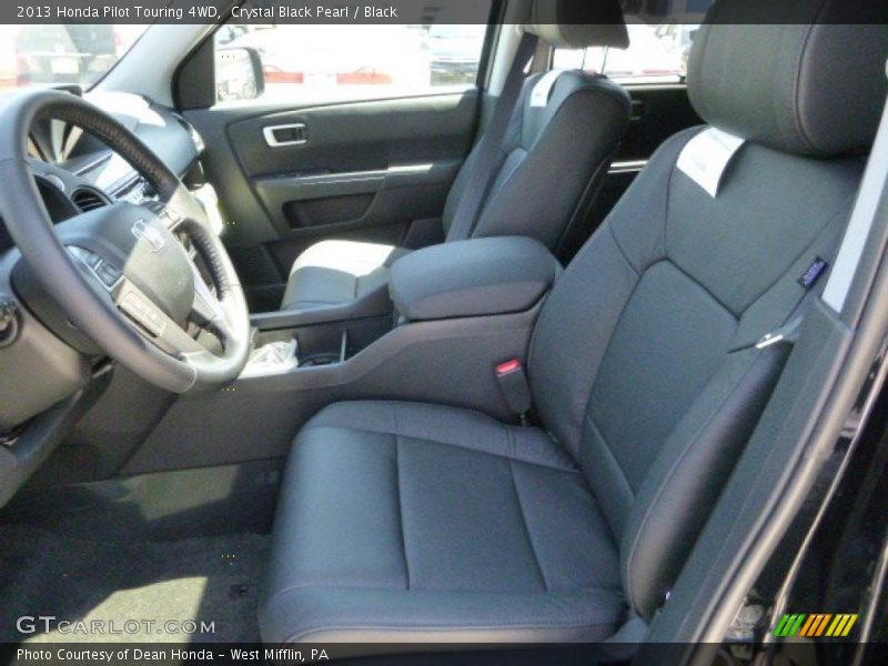 Crystal Black Pearl / Black 2013 Honda Pilot Touring 4WD