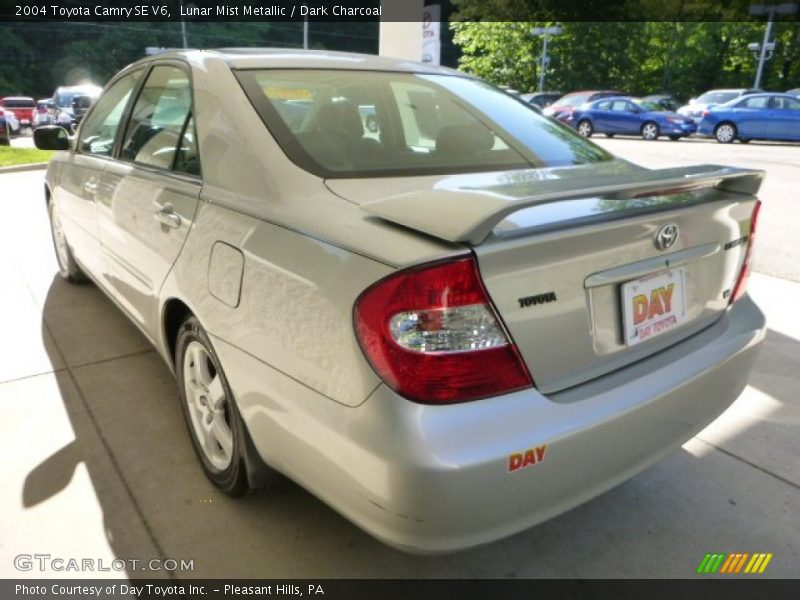 Lunar Mist Metallic / Dark Charcoal 2004 Toyota Camry SE V6